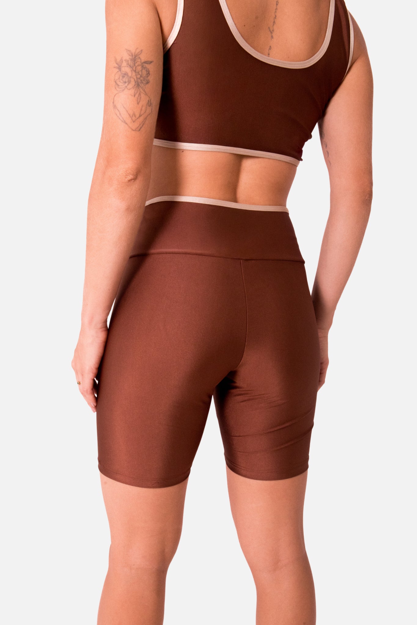 Conjunto bicolor chocolate HYRO