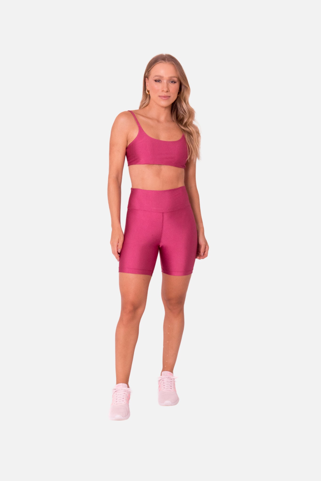 Conjunto Short Rosa Cintilante HYRO